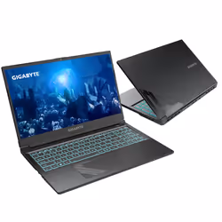 GIGABYTE G5 MF5 2024 - 15,6 pouces, 144Hz FHD, Intel Core i7-13620H, RTX 4050 GPU, 16GB DDR5 4800MHz, 1x 1TB Gen4 SSD, Dolby Atmos,