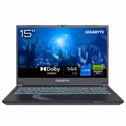 GIGABYTE G5 MF5-H2PT354KD, Intel® Core™ i7, 39,6 cm (15.6"), 1920 x 1080 pixels, 16 Go, 1 To, DOS gratuit