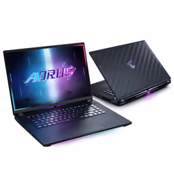 GIGABYTE AORUS MASTER 16 BXH Ordinateur Portable Gaming - 16,0“, 240Hz OLED, Intel Core 275HX, NVIDIA RTX 5070 Ti GPU, 32Go DDR5 5600MHz, 1 x Gen4 1To SSD, Windows 11 Pro, Garantie 2 ans, AORUS MASTER 16 BXHC4FRE64SP