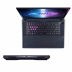 GIGABYTE AORUS MASTER 16 BXH Ordinateur Portable Gaming - 16,0“, 240Hz OLED, Intel Core 275HX, NVIDIA RTX 5070 Ti GPU, 32Go DDR5 5600MHz, 1 x Gen4 1To SSD, Windows 11 Pro, Garantie 2 ans, AORUS MASTER 16 BXHC4FRE64SP