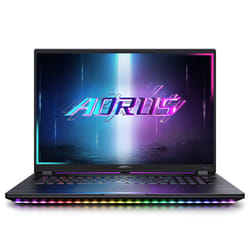 GIGABYTE AORUS MASTER 18 BZH Ordinateur Portable Gaming - 18,0“, 240Hz WQXGA, Intel Core 275HX, NVIDIA RTX 5090 GPU, 64Go DDR5 5600MHz, 2 x Gen4 1To SSD, Windows 11 Pro, Garantie 2 ans, AORUS MASTER 18 BZHC6FRD45SP