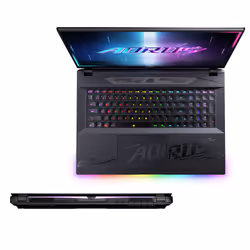 GIGABYTE AORUS MASTER 18 BZH PC portable Gaming - 18,0“, 240Hz WQXGA, Intel Core 275HX, NVIDIA RTX 5090 GPU, 64Go DDR5 5600MHz, 2 x Gen4 1To SSD, Win11, Garantie 2 ans, AORUS MASTER 18 BZHC6FRD45SP - Vue supplémentaire 4