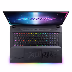 GIGABYTE AORUS MASTER 18 BZH PC portable Gaming - 18,0“, 240Hz WQXGA, Intel Core 275HX, NVIDIA RTX 5090 GPU, 64Go DDR5 5600MHz, 2 x Gen4 1To SSD, Win11, Garantie 2 ans, AORUS MASTER 18 BZHC6FRD45SP - Vue supplémentaire 7