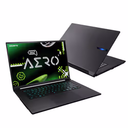 GIGABYTE AERO X16 Ordinateur Portable Gaming - Copilot+ PC, 16", 165Hz WQXGA, Ryzen AI 7 350, GPU NVIDIA RTX 5060, 32Go DDR5, SSD Gen4 1To, Windows 11 Home, Garantie 2 ans, AERO X16 1VH93FRC64AH