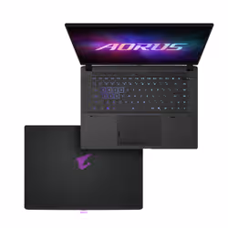 GIGABYTE AORUS MASTER 16 6YJ PC portable Gaming - 16.0", 240Hz OLED, AMD Ryzen 9 9955X3D, GPU NVIDIA RTX 5080, 32Go DDR5 5600MHz, 2 x Gen4 1To SSD, Win11, Garantie 2 ans, AORUS MASTER 16 6YJM5FRE65SP - Vue supplémentaire 3