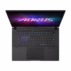 GIGABYTE AORUS MASTER 16 6YJ PC portable Gaming - 16.0", 240Hz OLED, AMD Ryzen 9 9955X3D, GPU NVIDIA RTX 5080, 32Go DDR5 5600MHz, 2 x Gen4 1To SSD, Win11, Garantie 2 ans, AORUS MASTER 16 6YJM5FRE65SP - Vue supplémentaire 6
