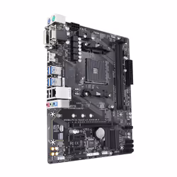 Gigabyte GA-A320M-S2H V2 (rev. 1.1), AMD, Emplacement AM4, AMD A, AMD Athlon, AMD Athlon™ X4, AMD Ryzen™ 3, AMD Ryzen™ 3 de 2 ...