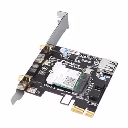 Gigabyte GC-WBAX200 carte réseau Interne WLAN / Bluetooth 2400 Mbit/s - Vue supplémentaire 2