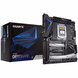 Gigabyte TRX40 Designare, AMD, Socket sTRX4, AMD Ryzen™ Threadripper™ de 3e génération, DDR4-SDRAM, 256 Go, DIMM