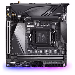 Gigabyte Z490I AORUS ULTRA (rev. 1.x), Intel, LGA 1200 (Socket H5), Intel® Celeron®, Intel® Core™ i3, Intel® Core™ i5, Intel® ...