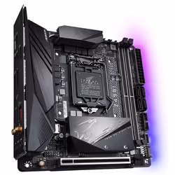 Gigabyte Z490I AORUS ULTRA (rev. 1.x) Intel Z490 LGA 1200 (Socket H5) mini ITX