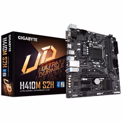 Gigabyte H410M S2H, Intel, LGA 1200 (Socket H5), Intel® Celeron®, Intel® Core™ i3, Intel® Core™ i5, Intel® Core™ i7, Intel® C ...