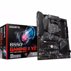 Gigabyte B550 Gaming X V2, AMD, Emplacement AM4, AMD Ryzen™ 3 de 3e génération, AMD Ryzen 5 de 3e génération, AMD Ryzen™ 7 de ...