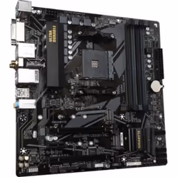 Gigabyte B550M DS3H AC, AMD, Emplacement AM4, AMD Ryzen™ 3 de 3e génération, AMD Ryzen 5 de 3e génération, AMD Ryzen 5 5th Ge ...