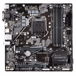 Gigabyte B460M DS3H V2, Intel, LGA 1200 (Socket H5), Intel® Core™ i3, Intel® Core™ i5, Intel® Core™ i7, Intel® Core™ i9, DDR4 ...