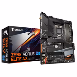 Gigabyte Z590 AORUS ELITE AX carte mère Intel Z590 LGA 1200 (Socket H5) ATX