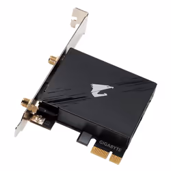 Gigabyte GC-WBAX210, Interne, Sans fil, PCI Express, WLAN / Bluetooth, 2400 Mbit/s, Noir