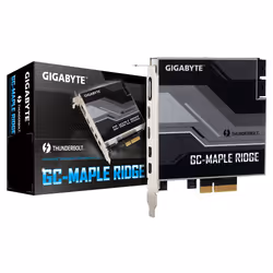 Gigabyte GC-MAPLE RIDGE carte et adaptateur d'interfaces Interne DisplayPort, Mini DisplayPort, Thunderbolt 4, USB 3.2 Gen 2 (3.1 Gen 2)