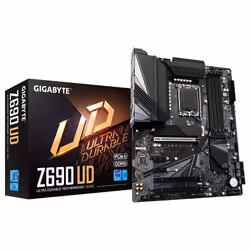 Gigabyte Z690 UD (rev. 1.0), Intel, LGA 1700, Intel® Core™ i5, Intel® Core™ i7, Intel® Core™ i9, DDR5-SDRAM, 128 Go, DIMM