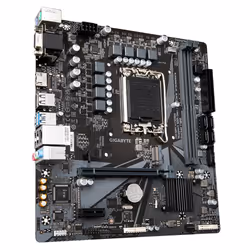 Gigabyte H610M H DDR4, Intel, LGA 1700, Intel® Celeron®, Intel® Core™ i3, Intel® Core™ i5, Intel® Core™ i7, Intel® Core™ i9,. ...