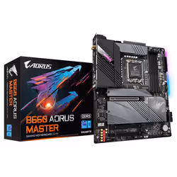 Gigabyte B660 AORUS MASTER, Intel, LGA 1700, Intel® Celeron®, Intel® Core™ i3, Intel® Core™ i5, Intel® Core™ i7, Intel® Core™ ...