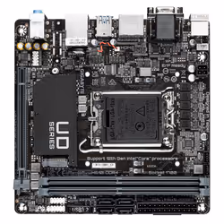 Gigabyte H610I DDR4 carte mère Intel H610 Express LGA 1700 mini ITX
