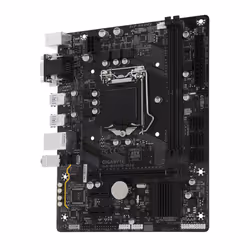 Gigabyte GA-B250M-D2V, Intel, LGA 1151 (Emplacement H4), Intel® Celeron®, Intel® Pentium®, DDR4-SDRAM, 32 Go, DIMM