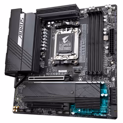 Gigabyte B650M AORUS ELITE AX carte mère AMD B650 Emplacement AM5 micro ATX - Vue supplémentaire 5