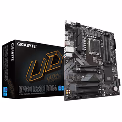 Gigabyte B760 DS3H DDR4, Intel, LGA 1700, Intel® Celeron®, Intel® Core™ i3, Intel® Core™ i5, Intel® Core™ i7, Intel® Core™ i9 ...