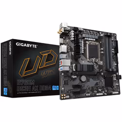 Gigabyte B760M DS3H AX DDR4, Intel, LGA 1700, Intel® Celeron®, Intel® Core™ i3, Intel® Core™ i5, Intel® Core™ i7, Intel® Core ...