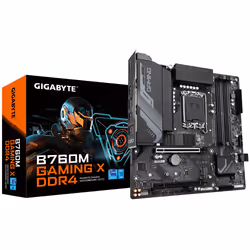 Gigabyte B760M GAMING X DDR4, Intel, LGA 1700, Intel® Celeron®, Intel® Core™ i3, Intel® Core™ i5, Intel® Core™ i7, Intel® Cor ...