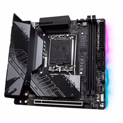 Gigabyte B760I AORUS PRO DDR4 carte mère Intel B760 Express LGA 1700 mini ITX - Vue supplémentaire 4