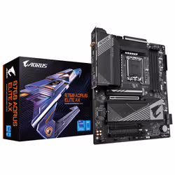 Gigabyte B760 AORUS ELITE AX (rev. 1.0), Intel, LGA 1700, Intel® Celeron®, Intel® Core™ i3, Intel® Core™ i5, Intel® Core™ i7, ...