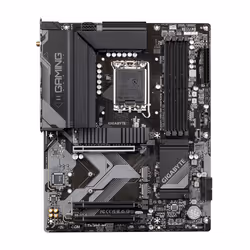 Gigabyte B760 GAMING X AX, Intel, LGA 1700, Intel® Celeron®, Intel® Core™ i3, Intel® Core™ i5, Intel® Core™ i7, Intel® Core™  ...