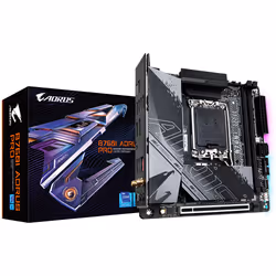 Gigabyte B760I AORUS PRO, Intel, LGA 1700, Intel® Celeron®, Intel® Core™ i3, Intel® Core™ i5, Intel® Core™ i7, Intel® Core™ i ...