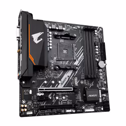 GIGABYTE B550M AORUS ELITE AX Carte mère - Processeurs AMD Ryzen 5000, VRM 5+3 phases, jusqu'à 4733 MHz DDR4, 1xPCIe 4.0 + 1xPCIe 3.0 M.2, Wi-Fi 6E, LAN 1GbE, USB 3.2 Gen 1