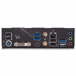 GIGABYTE B550M AORUS ELITE AX Carte mère - Processeurs AMD Ryzen 5000, VRM 5+3 phases, jusqu'à 4733 MHz DDR4, 1xPCIe 4.0 + 1xPCIe 3.0 M.2, Wi-Fi 6E, LAN 1GbE, USB 3.2 Gen 1 - Vue supplémentaire 5