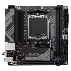 Gigabyte A620I AX 1.0, AMD, Emplacement AM5, DDR5-SDRAM, 96 Go, DIMM, Double canal