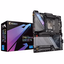 Gigabyte Z790 AORUS MASTER X, Intel, LGA 1700, Intel® Celeron®, Intel® Core™ i3, Intel® Core™ i5, Intel® Core™ i7, Intel® Cor ...