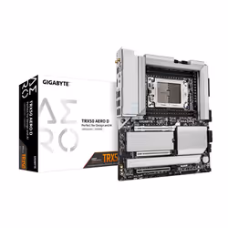 Gigabyte TRX50 AERO D, AMD, Socket sTR5, AMD Ryzen™ Threadripper™, 1 To, DDR5-SDRAM, 1 To