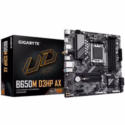 Gigabyte B650M D3HP AX, AMD, Emplacement AM5, AMD Ryzen™ 3, AMD Ryzen™ 5, AMD Ryzen™ 7, AMD Ryzen 9 7th Gen, Emplacement AM5, ...