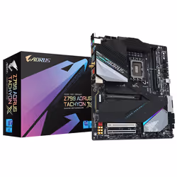 Gigabyte Z790 AORUS TACHYON X, Intel, LGA 1700, Intel® Celeron®, Intel® Core™ i3, Intel® Core™ i5, Intel® Core™ i7, Intel® Co ...