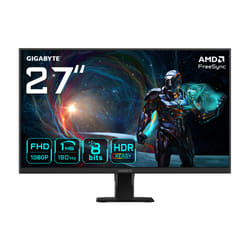 GIGABYTE GS27FA Moniteur de jeu 27” FHD - 1920 x 1080 (FHD), 180Hz, 1ms, 300 cd/m², FreeSync, HDR Ready, HDMI 2.0
