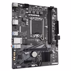 GIGABYTE H610M K V2 Carte mère - Processeurs Intel Core 14ᵉ génération, jusqu'à 5600 MHz DDR5, 1xPCIe 3.0 M.2, LAN 1GbE, USB 3.2 Gen 1