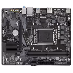 GIGABYTE H610M K V2 Carte mère - Processeurs Intel Core 14ᵉ génération, jusqu'à 5600 MHz DDR5, 1xPCIe 3.0 M.2, LAN 1GbE, USB 3.2 Gen 1 - Vue supplémentaire 4