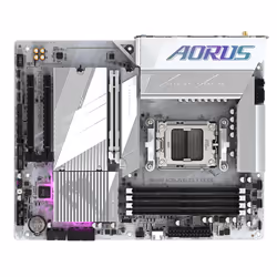 Gigabyte B650E AORUS ELITE X AX ICE carte mère AMD B650 Emplacement AM5 ATX - Vue supplémentaire 5