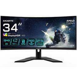GIGABYTE G34WQCP écran plat de PC 34" Quad HD LED Noir
