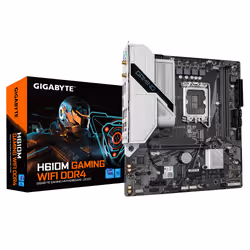 Gigabyte H610M GAMING WF DDR4, Intel, LGA 1700, Intel® Celeron®, Intel® Core™ i3, Intel® Core™ i5, Intel® Core™ i7, Intel® Co ...