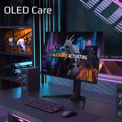 GIGABYTE AORUS FO32U 31,5” Moniteur de jeu UHD - 3840 x 2160 (UHD), 165Hz, 0,03ms, 250 cd/m², FreeSync Premium Pro, DisplayHDR True Black 400, HDMI 2.1, DisplayPort 1.4 - Vue supplémentaire 14