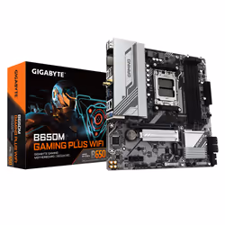 GIGABYTE B650M GAMING PLUS WIFI Carte mère - Processeurs AMD Ryzen 9000, VRM 5+2+2 phases, jusqu'à 8000 MHz DDR5, 2xPCIe 4.0  ...